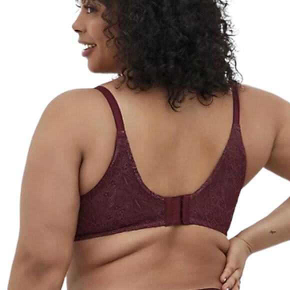 Torrid NWT Lightly Lined Everyday Wire-Free Bra Red 360° Back Smoothing 46DDD - Picture 4 of 11